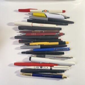 Vintage Assorted Pens Collection Office